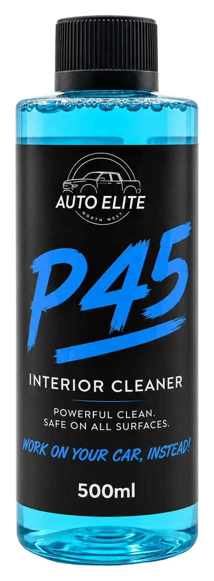 P45 interior cleaner bottle with cap